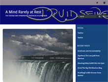 Tablet Screenshot of druidsfire.com